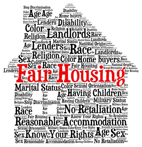 Fair Housing tag cloud